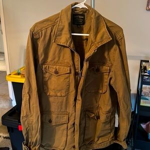 Olive Green Lukcy Brand Men’s Jacket
